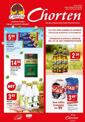 Gazetka promocyjna Chorten, ważna od 08.05.2025 do 14.05.2025.