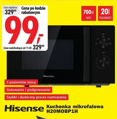 Kuchenka mikrofalowa Hisense