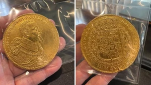 Złota studukatówka zostanie wystawiona na aukcji w Norwegii