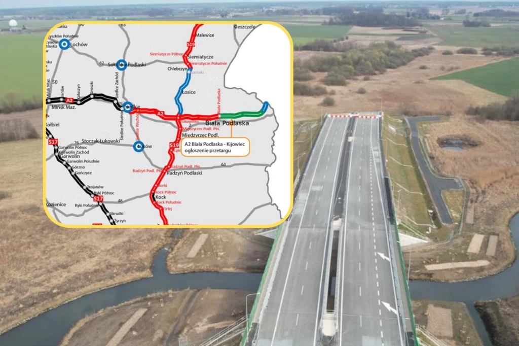 GDDKiA szuka wykonawcy 16-kilometrowego odcinka autostrady A2 na odcinku Biała Podlaska - Kijowiec. GDDKiA szuka wykonawcy 16-kilometrowego odcinka autostrady A2 na odcinku Biała Podlaska - Kijowiec.