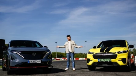 Nissan Ariya Nismo i Ford Mustang Mach-E Rally. Który jest lepszy?