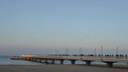 Molo w Kołobrzegu | Źródło: https://www.facebook.com/photo/?fbid=10152812596650399&set=a.470627210398