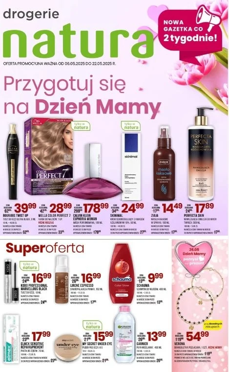 Prezenty na Dzień Matki w Drogeriach Natura! Prezenty na Dzień Matki w Drogeriach Natura!