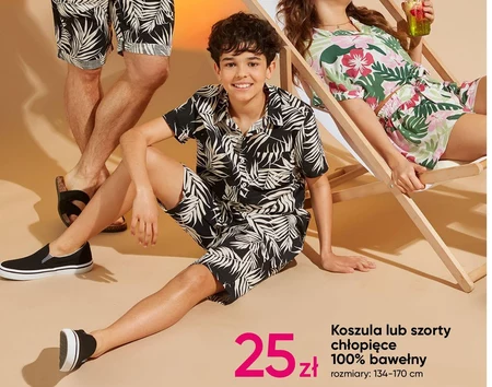 Szorty chłopięce