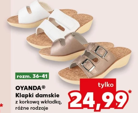 Klapki damskie Oyanda