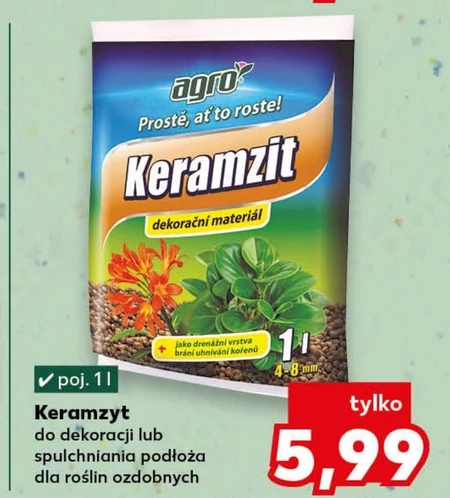 Keramzyt ogrodniczy Agro