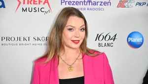 Cała na różowo Tamara Arciuch szokuje na premierze filmu "Utrata równowagi"