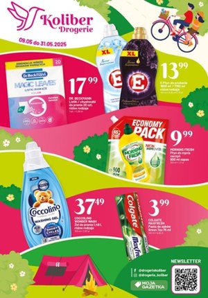 Gazetka promocyjna Drogerie Koliber, ważna od 09.05.2025 do 31.05.2025.