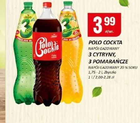 Polo Cockta Napój gazowany o smaku cola 2 l