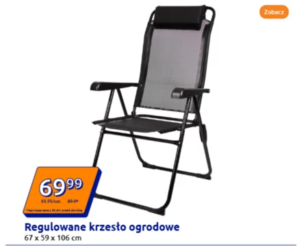Krzesło ogrodowe S!
