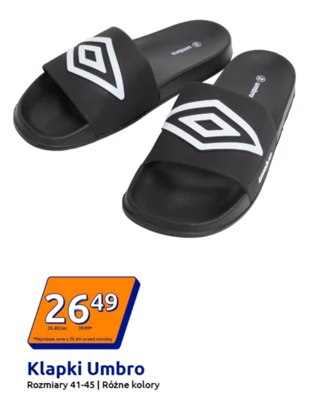 Klapki Umbro
