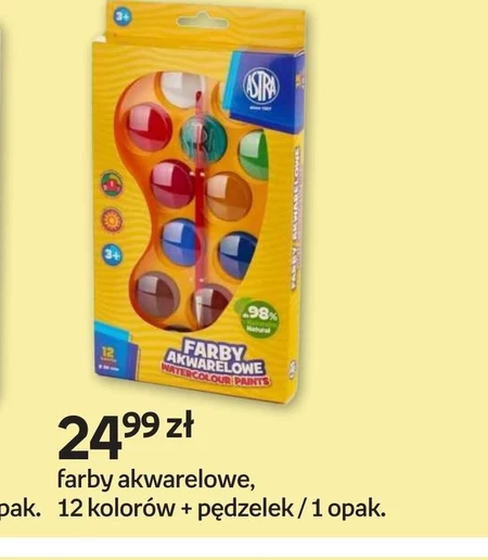 Farby akwarelowe Astra