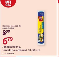 Jan Niezbędny Torebki na mrożonki 3 l 50 sztuk