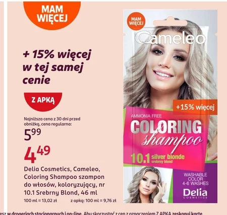 Szampon koloryzujący Cameleo