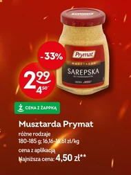 Prymat Musztarda sarepska 180 g