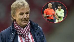 Boniek, Marciniak, JOSE BRETONNurPhotoNurPhoto via AFP