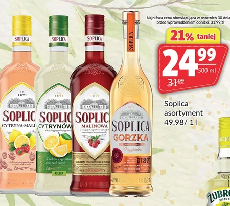 Soplica malinowa Likier 500 ml