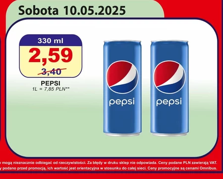 Pepsi-Cola Napój gazowany 330 ml