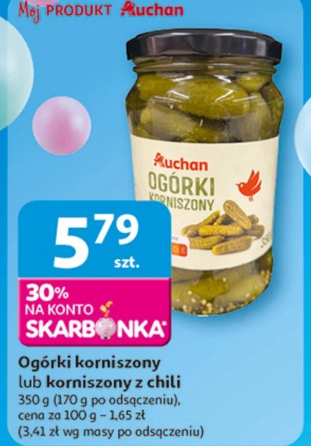 Korniszony Auchan