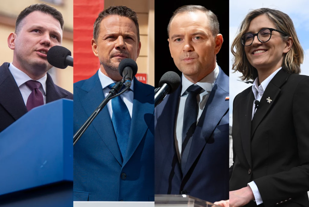 Nowy sondaż prezydencki. Bez zmian w czołowej trójce. Czwarte miejsce dla Magdaleny Biejat Nowy sondaż prezydencki. Bez zmian w czołowej trójce. Czwarte miejsce dla Magdaleny Biejat