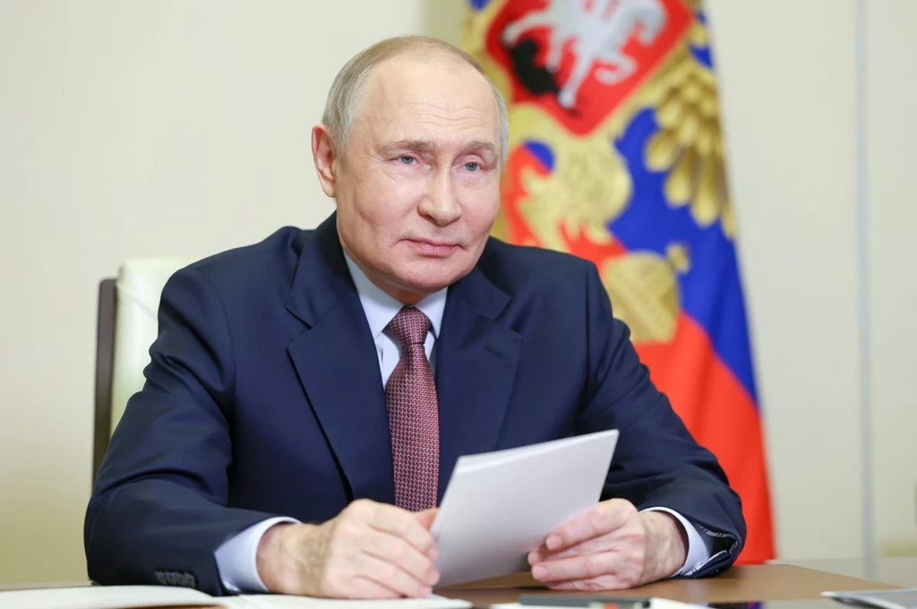 Przywódca Rosji Władimir Putin Przywódca Rosji Władimir Putin