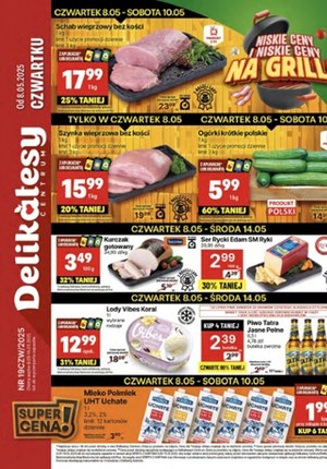Gazetka promocyjna Delikatesy Centrum, ważna od 08.05.2025 do 14.05.2025.