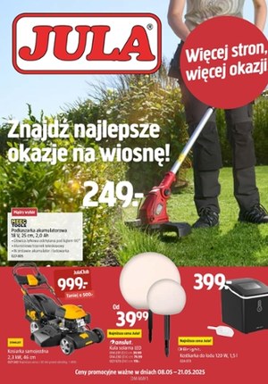 Gazetka promocyjna Jula, ważna od 08.05.2025 do 21.05.2025.