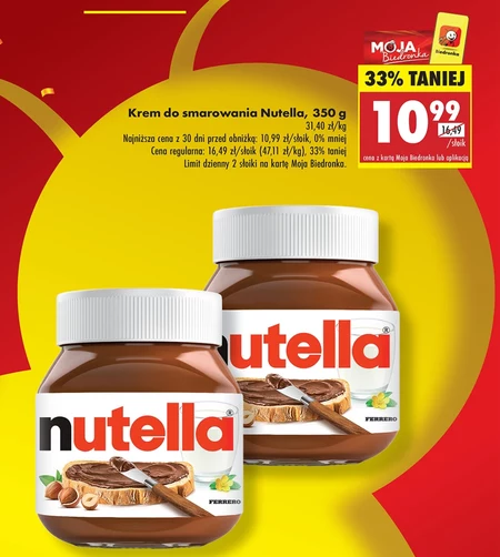 Krem do smarowania Nutella