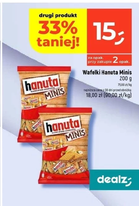 Wafelki Hanuta