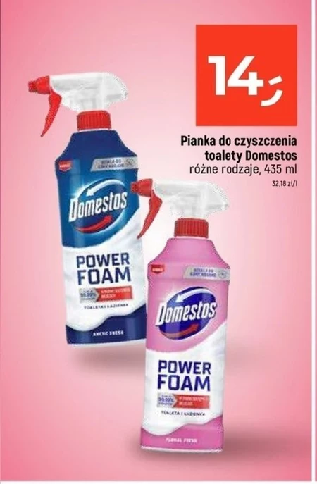 Pianka do czyszczenia Domestos