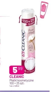 Cleanic Pure Effect Płatki kosmetyczne 125 sztuk