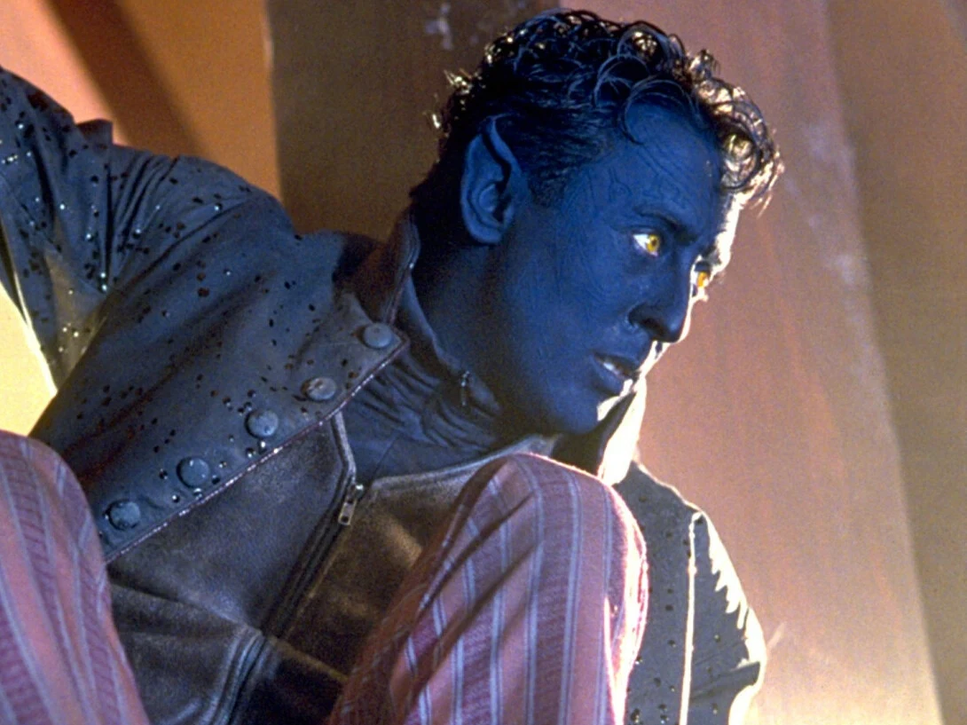 Alan Cumming jako Nightcrawler w filmie "X-Men 2" Alan Cumming jako Nightcrawler w filmie "X-Men 2"