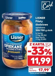 Filety śledziowe Lisner