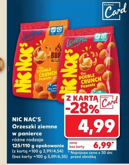 Orzeszki ziemne Nic Nac's