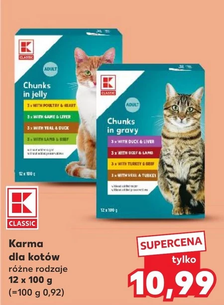 Karma dla kota K-Classic