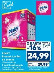 Proszek do prania Pinky