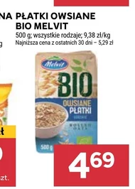 Płatki owsiane Melvit