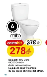 Kompakt wc Mito