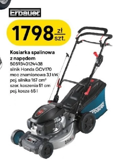 Kosiarka spalinowa Erbauer