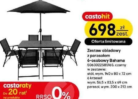 Zestaw obiadowy Bahama