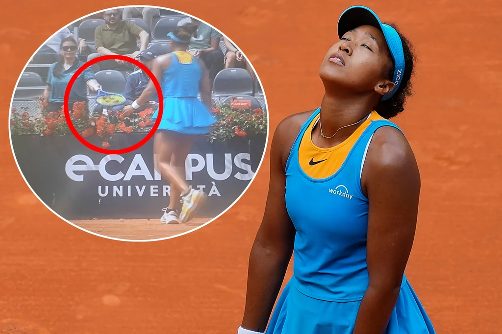 Naomi Osaka była o jednego gema od sensacyjnej porażki w Rzymie. Z zawodniczką, która rano nie wiedziała, że zagra