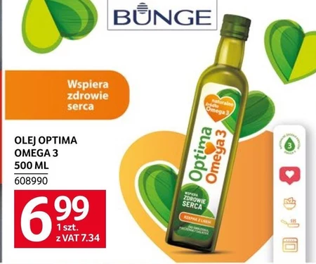 Optima Omega 3 Olej rzepakowy z olejem lnianym 500 ml