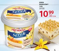 Président Serek waniliowy 1 kg