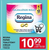 Regina Papier toaletowy najdłuższe rolki 4 rolki