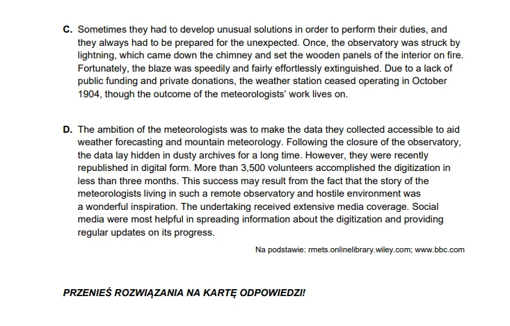 Matura 2025. Język angielski, poziom rozszerzony - strona 7