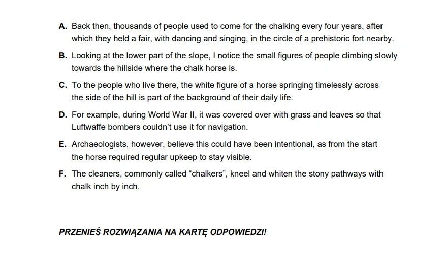 Matura 2025. Język angielski, poziom rozszerzony - strona 9