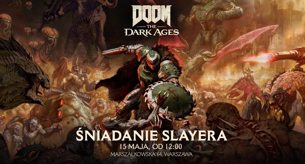 Ktoś chętny na śniadanie z Doom Slayerem?