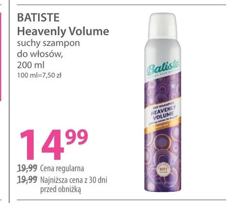 Suchy szampon Batiste