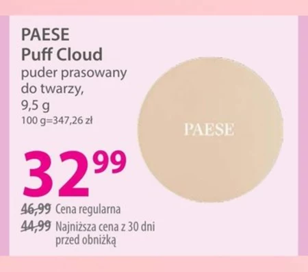 Puder do twarzy Paese Puff Cloud