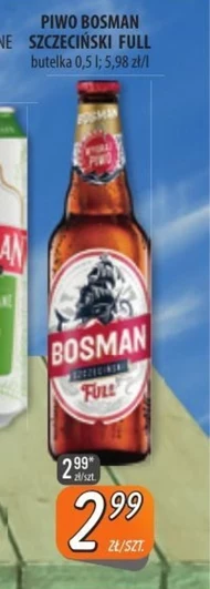 Bosman Szczeciński Full Piwo jasne 500 ml